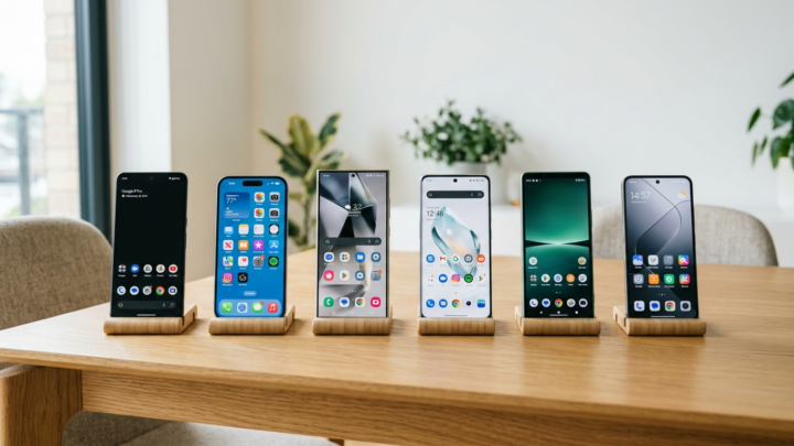 Bedste smartphones på markedet - komplet købeGuide