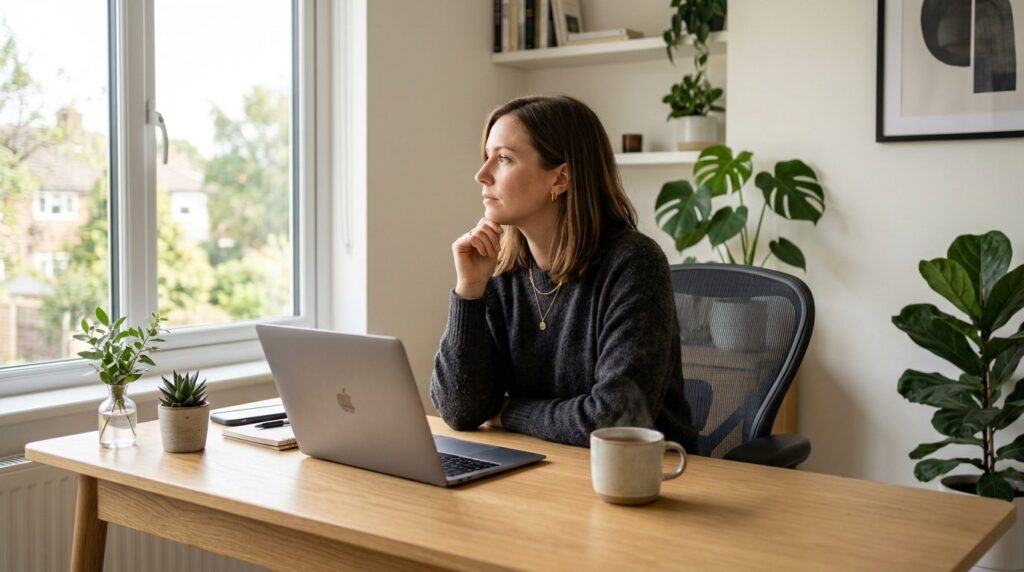 Photorealistic professional stock photo, 16:9 aspect ratio. 