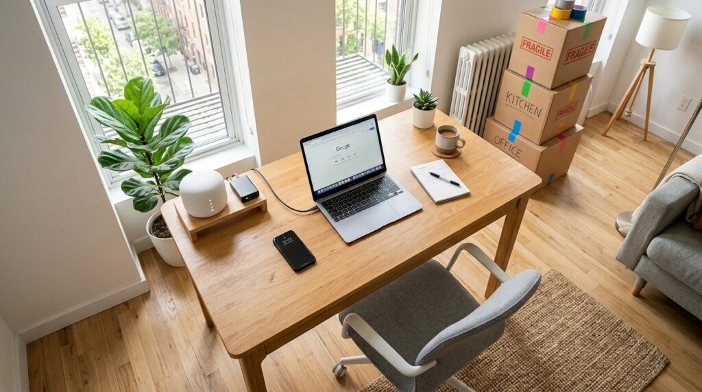 Professional stock photo, 16:9 ratio: Overhead view of tempo